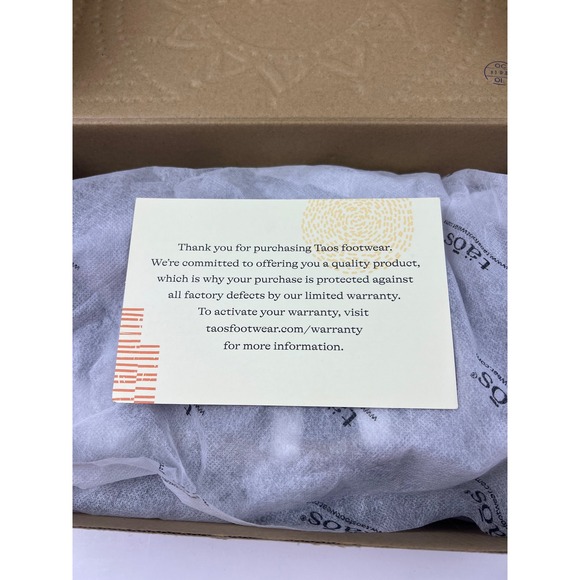 TAOS Womens Sandals Off White White Leather Arch Comfort Support Work US 7M - Picture 16 of 17